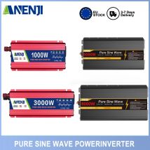 Inverter a onda sinusoidale pura 12V 220V 24V 1000W 3000W 5000W 8000W Convertitore di tensione di alimentazione portatile da CC a CA Inverter solare per auto