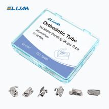 ELIJAH Dentisti Tubo Buccale Ortodontico Non Convertibile 0.018 MBT Roth Edgewise Tubo Buccale 80 Pz/20 Set materiali Ortodontici
