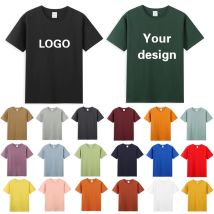 Benutzer definierte 210g T-Shirt Baumwolle Qualität Mode Frauen/Männer Top T-Shirt DIY eigenes Design Marke Logo Druck Kleidung Souvenir Team Kleidung