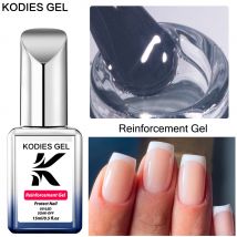 Kodies Gel verstärken Gel Nagellack Nagellack verstärker 15ml semi permanenter UV starker Gel kleber verbessern Nail Art Dekorationen