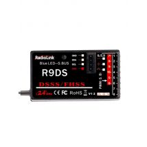 Original RadioLink R9DS 2.4G 9CH DSSS & FHSS RC Receiver for RadioLink AT9 AT9S AT10 Transmitter Support SBUS PWM