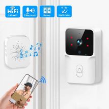 WiFi Video Türklingel Drahtlose HD Türklingel Kamera Hause Intercom System Telefon Tür Viewer Nachtsicht Sicherheit Türklingel Kamera
