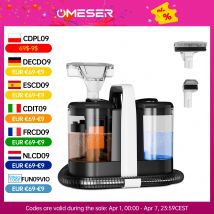 OMESER W07 15KPa Tragbare Teppichreinigermaschine 600W Polsterreiniger Haustier Spezialfleckenreiniger Leistungsstark für Sofa Autositz