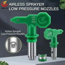 Spray Gun Low-Pressure Nozzle Tip 108/208/210 308/310/410/512 For Paint Latex Paint Airless Spraying Machine Sprayer Gun Tools