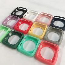 Abdeckung für Apple Uhrengehäuse 44mm 40mm 38mm 42mm 41mm 45mm weiche TPU-Abdeckung Displays chutz folie Apple Watch Serie 9 8 7 6/5/4//se