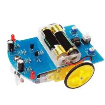 D2-1 DIY intelligente Tracking-Linie Smart Car Kit mit tt Motor DIY Löt projekt Löt mittel Smart Patrol Autoteile