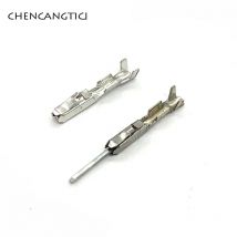 50 Stück 0,6 mm männlich weiblich Crimp-Klemmenblock Kfz-Drahtverbinder Metallstifte für BMW VW Toyota 928999 -1 928918 -1