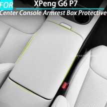 Auto Mittelkonsole Armlehne Box Schutzhülle Für XPeng G6 P7 Innen Zubehör