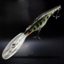 Jerkbait Minnow Kurbel köder Angeln lockt künstliche Hart köder Wobbler für Hecht Troll ing Karpfen Angel gerät Kugeln Swimbait