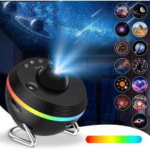 Proiettore di stelle Galaxy Star 13 in 1 HD Planetario con lampada notturna RGB per decorare la camera da letto, regalo per bambini