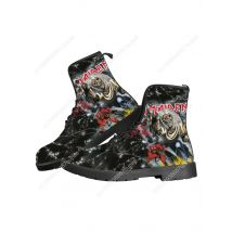 Maidens Heavy Metal Rock Band Casual Boots Singer Music Mens Womens Teenager Shoes Fashion 3D Boot Couple Customize Made Shoe