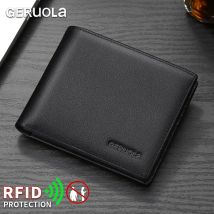 Men's Wallet 2025 New Arrival Genuine Leather Large Capacity Wallet Card Holder Integrated Ultra-Thin Wallet