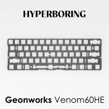 Geonworks Venom 60HE Keyboard Plate FR4 Aluminum PC CF Sound Foam Pack