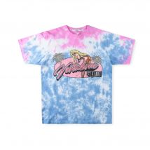 Vertabrae New American fashion Creative printed beach style pure cotton short T-shirt