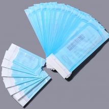 20 Pz Usa E Getta Disinfettante Per Unghie Sacchetto Manicure Sterilizzatore Cosmetici Unghie artistiche Strumento Disinfezione Pouch Autoadesive Sacchetti Puliti