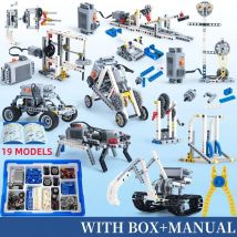 STEM MOC Bauset, technische kreative Montagesteine, pädagogisches DIY-Modell, Lernspielzeug, Weihnachtsgeschenk