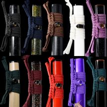 Hand gewebte Schnur Katana Scheide Scheide Seil-mehrere Farben Sageo für japanische Samurais chwert Wakizashi Tanto brand neu