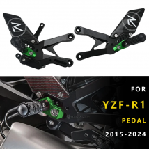 MTKRACING Per YAMAHA YZF-R1 2015-2024 Pedane Posteriori Aumentare Pedale Regolabile Pedane Leva Del Cambio Kit Freno
