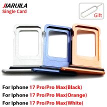 Great For Iphone 17 Pro 17 Pro Max Single Micro SIM Card Slot Tray Holder SD Card Reader Replacement Parts