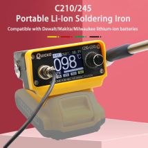 C210/245 Cordless Soldering Station Solder Iron for 18-21V Max Li-ion Battery for DIY repair kit without battery