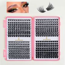 DIY Wimpern verlängerung Kit Wimpern Cluster Wimpern buch, mischen einzelne Wimpern Kit Festival Make-up-Tool