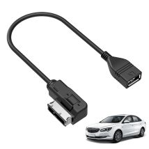 Usb aux kabel musik mdi mmi ami zu usb weibliche schnitts telle audio aux adapter daten kabel für vw für audi a6l q5 q7 a8 s5