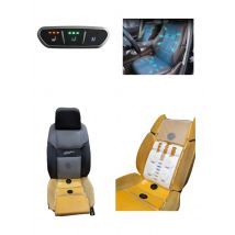Car seat heating, ventilation, massage seat, built-in cushion, luxurious and comfortable accessories suitable for 12V cars