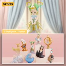 52TOYS Blind Box Sleep The Treasure Gallery-Serie, Mystery Box, zufällige Box, 1 x niedliche Figur zum Sammeln, Spielzeug, Desktop-Dekoration