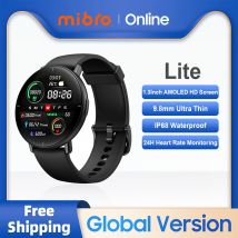 Mibro Lite Smartwatch versione globale Display AMOLED HD da 1.3 pollici IP68 impermeabile controllo App monitoraggio Fitness orologio Bluetooth