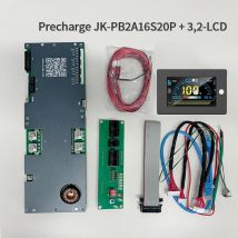 precarga JK-PB2A16S20P + 3,2-LCD 8S-16S 200A SMART BMS Compatible con aplicaciones y software Bluetooth