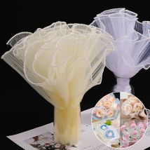 Blumen verpackungs papier Wellen garn Florist Bouquet Verpackung Spitze Mesh Florist Bouquet Geschenk verpackung Lieferungen