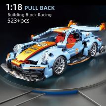 523 stücke Bausteine Stadt Geschwindigkeit Auto Festliches Geschenk Geben Racing Fahrzeug mit Super Racers Ziegel Spielzeug für Kinder Jungen Gift523p