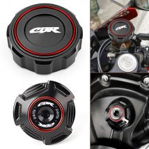 Per HONDA CBR600RR CBR1000RR CBR 600 1000 RR Moto CNC Freno Anteriore Serbatoio Liquido Copertura Tappo Olio Motore Accessori