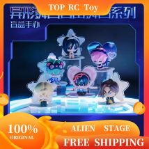 Auf Lager Spot Wald Regen Mann Getreidespeicher ALIEN BÜHNE Alien Bühne Freie Bühne Blind Box Handgemachte Accessoires Kawaii Ornamente Spielzeug