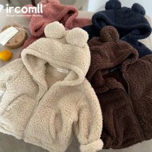 Ircomll Neue Kinder Oberbekleidung Baby Langarm Plus Samt Dicken Mantel Infant Mädchen Casual Jacke Kleinkind Junge Warme Fleece Tops