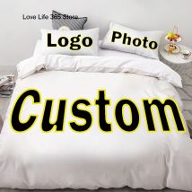DIY Bettwäsche-Set, Fotos, Bild, individuelle Größe, volle Königin, König, Bettbezug mit Kissenbezügen, individuelle Bettwäsche, Leinen, Schlafzimmer-Dekoration