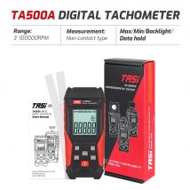 A500C Digitaler Laser-Tachometer 3~ 100000 RPM Rang Rpm Meter 2-in-1 Kontakt/Berührungslos Tacometro Hintergrundbeleuchtung Einheit Schalter Speedomet