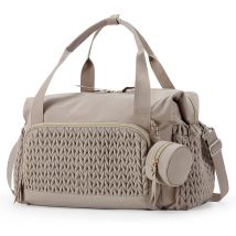 Wickeltasche, große Wickeltaschen, wasserdichte Krankenhaustasche für die Arbeitslieferung, Babytasche mit Schnulleretui, Reise-Wickeltasche