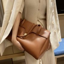 New desgn split leather bag soft cowhide shoulder bag underarm tote bags fashion women handbag 01-GN-npaxyx