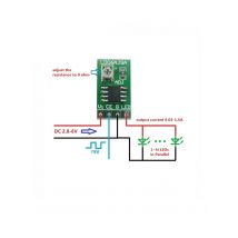 DC 3.3V 3.7V 5V LED Driver 30-1500MA Constant Current Adjustable Module PWM Control Board for USB LED flashlight 18650 Li-ion