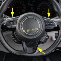 Per il 2017-2026 Suzuki Swift MK3/MK4 Jimny Volante In Fibra di Carbonio Interruttore Trim Accessori 2025 2024 2023 2022 2021 2020 2019