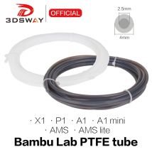 Per Bambu Lab P1P AMS A1 mini stampante 3D Tubo PTFE Tubo Teflonto Bowden Estrusore 1.75mm ID2.5mm OD4mm Parti di filamenti Bambulab