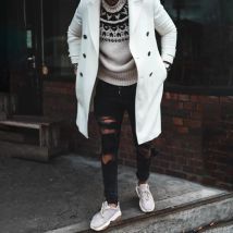 Feste Herren jacken Revers langer Mantel lässige Trenchcoats Zweireiher Jacken Mann Dicke männliche Kleidung für den Winter S-3XL