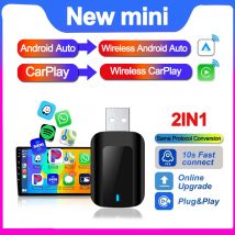 Carplay Android Auto Wireless Adapter für Toyota Mazda Nissan Camry Suzuki Subaru Citroen Audi Mercedes Kia Ford Opel Spotify BT