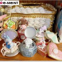 Re-Ment PokéMon Sylveon Miniature Jewelry Box Action Figure - Romantic Collection Display Model Toy For Collectors