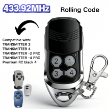 433.92mhz Garage Door Remote Controller for Doorhan Electric Gate Control Rolling Code Gate Opening System TRANSMITTER4 Access