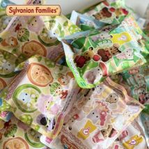 Niedliche sylvanian ische Familien blinde Box Baby Band Serie kawaii Mini Spielzeug myserious Boxen Sammlung Ornament Puppe Geburtstag Kinder Geschenke