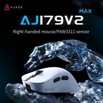 AJAZZ AJ179 V2 MAX Mouse tri-modale destro 56g leggero sensore PAW3311 Microinterruttore Huanuo TelinkMicrochip