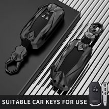 Passend für Kia Autoschlüsseletui Ringabdeckung Gehäuseschale Schutz K5 Sportage R Stinger Sorento Cerato Carnival Sedona KA4 EX SX LX