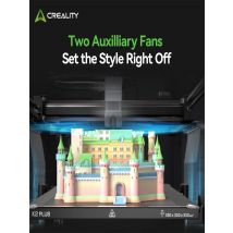 CREALITY K2 PLUS 3D Printer 600mm/S Speed with CFS Multi-Color Printing filament Box Auto Leveling Double AI Cameras 3D Printer